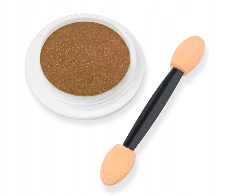 Clavier, Pyłek efekt lustra Złoty + Pacynka #009