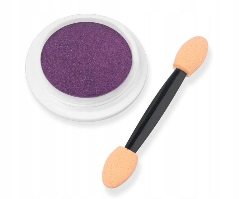 Clavier, Pyłek efekt lustra Fioletowy + Pacynka #004