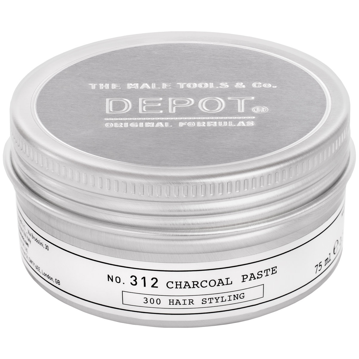 Depot DEPOT 312 Charcoal Paste Pasta plastyczna 75 ml