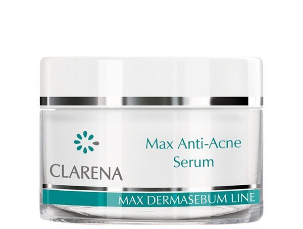Clarena Przeciwtrądzikowe serum do twarzy - Bio Dermasebum Line Max Anti Acne Serum Przeciwtrądzikowe serum do twarzy - Bio Dermasebum Line Max Anti Acne Serum