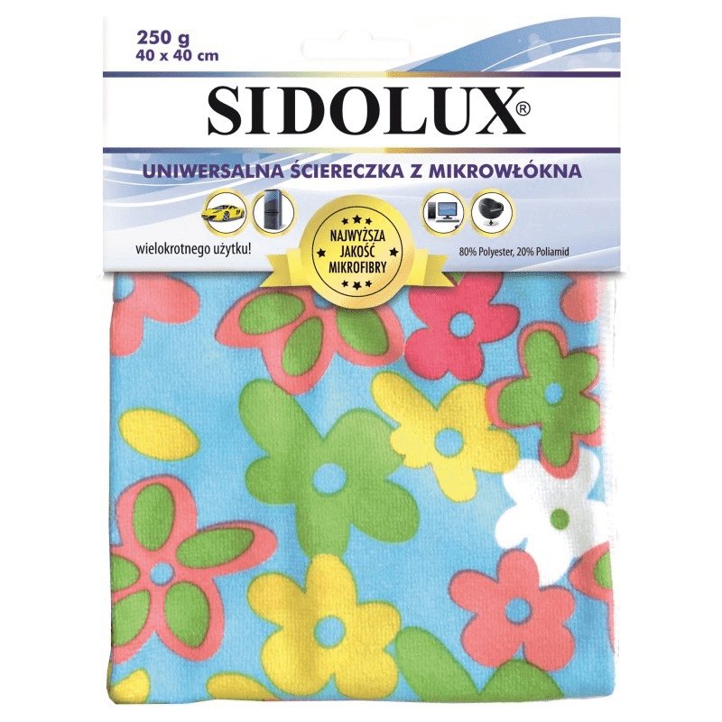 SIDOLUX SIDOLUX - Ściereczka domowa z mikrowłókna 5902986200243