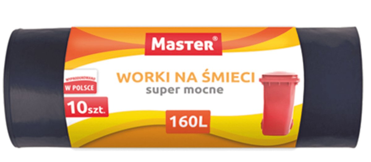 Master Worki Na Śmieci LD 160 L 10 sztuk