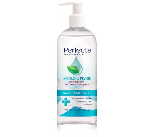 Perfecta Pharmacy  Mydło w płynie ze środkiem antybakteryjnym 400ml