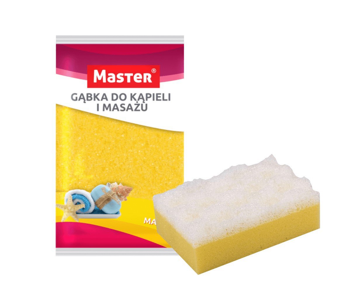 Duża Gąbka Myjka Kąpielowa Do Mycia Kąpieli Masażu