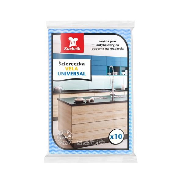 Kuchcik Aku Ścierka Vela uniwersalna 10szt