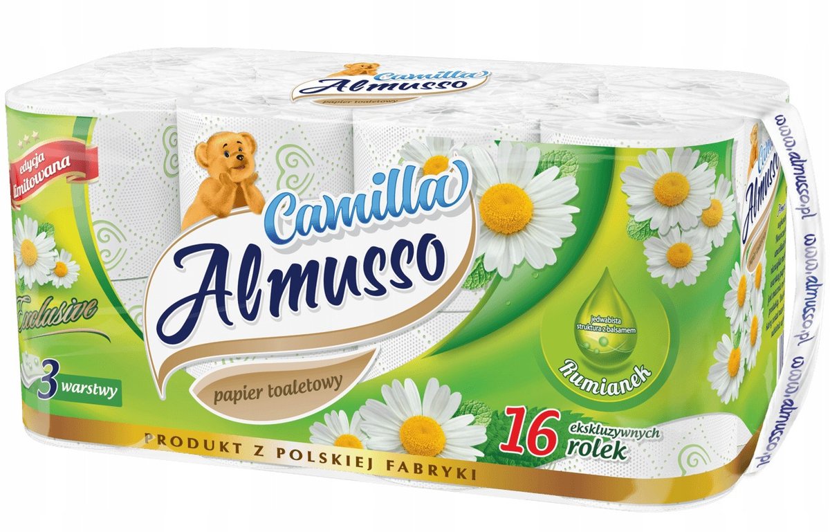 Almusso Papier toaletowy Camilla 16 rolek Balsam