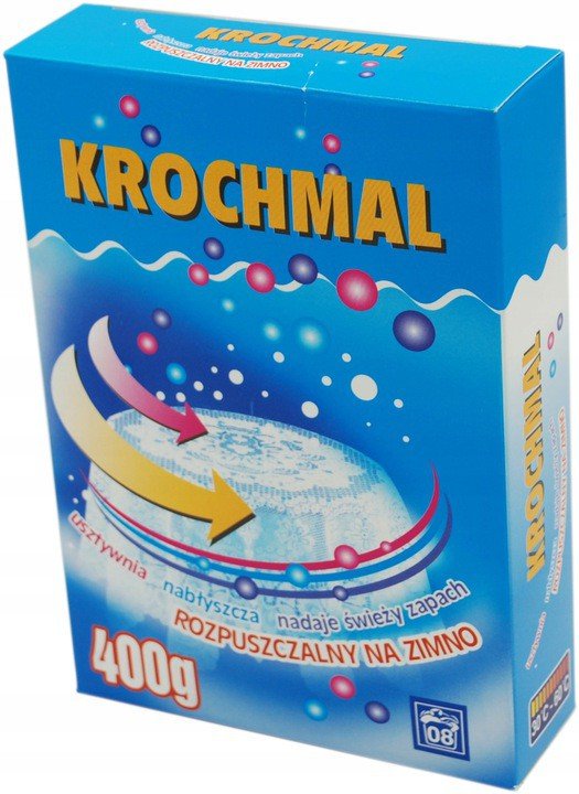 Biel I Kolor Krochmal Rozpuszczalny Na Zimno 400G