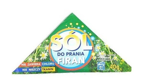 Biel I Kolor Sól Do Prania Firan 400G