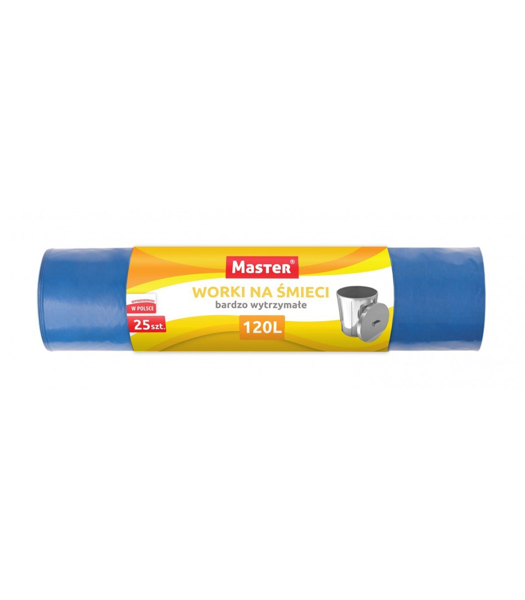 Master Worki Na Śmieci LD 120 L 25 sztuk
