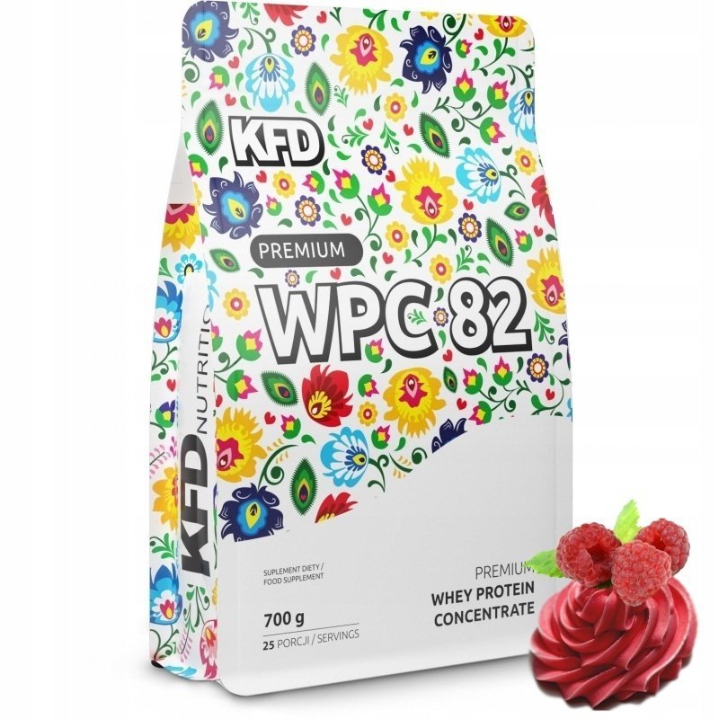 Białko Kfd Premium Wpc 82 700G Krem Malinowy