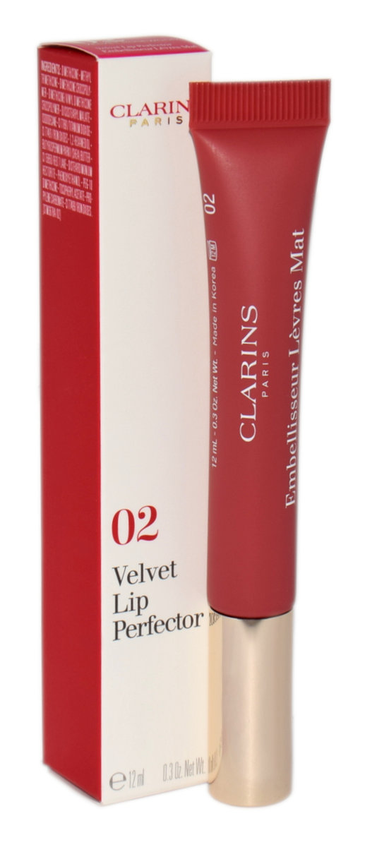 Clarins Usta Velvet Lip Perfector Nr 02 velvet rosewood 12.0 ml