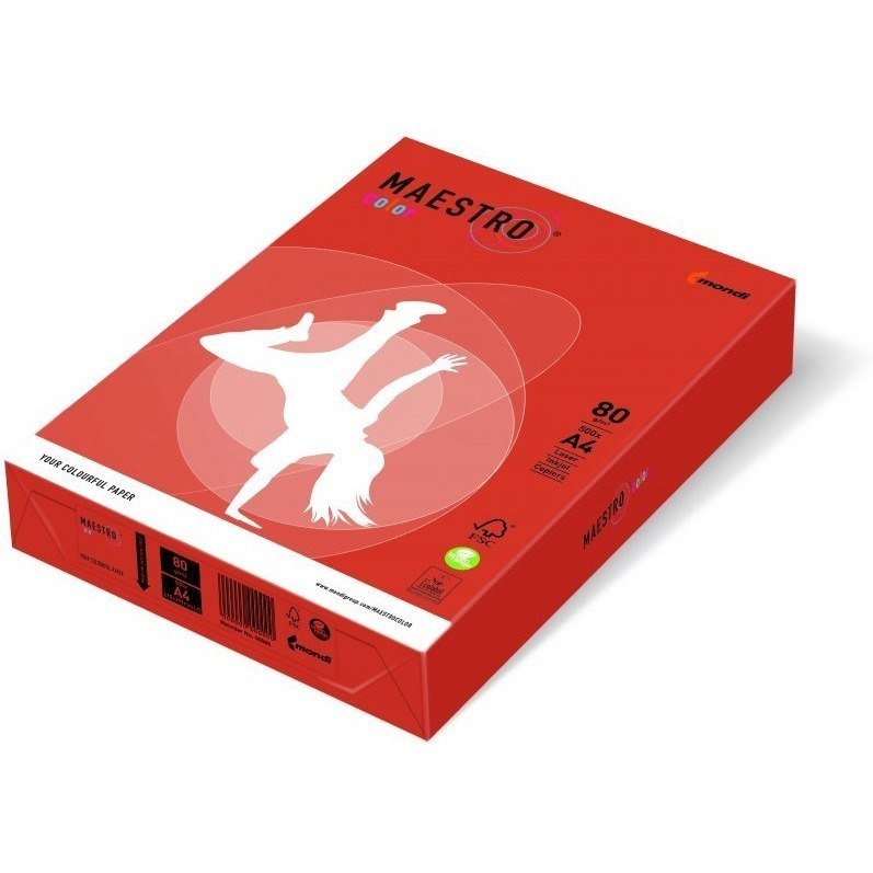 Igepa Papier xero A4 kolor Maestro Intens - ceglast ZR09