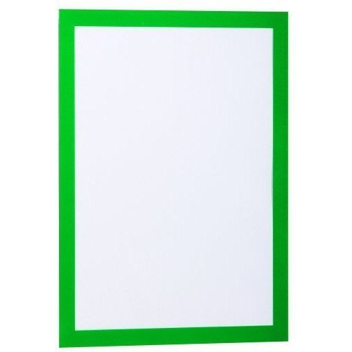 DURABLE Ramka Samoprzylepna Magnetyczna DURABLE Zielona A4 2 Szt.