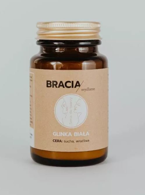 Bracia Mydlarze, Maseczka z glinki Biała