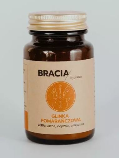 Bracia Mydlarze, Maseczka z glinki Pomarańczowa