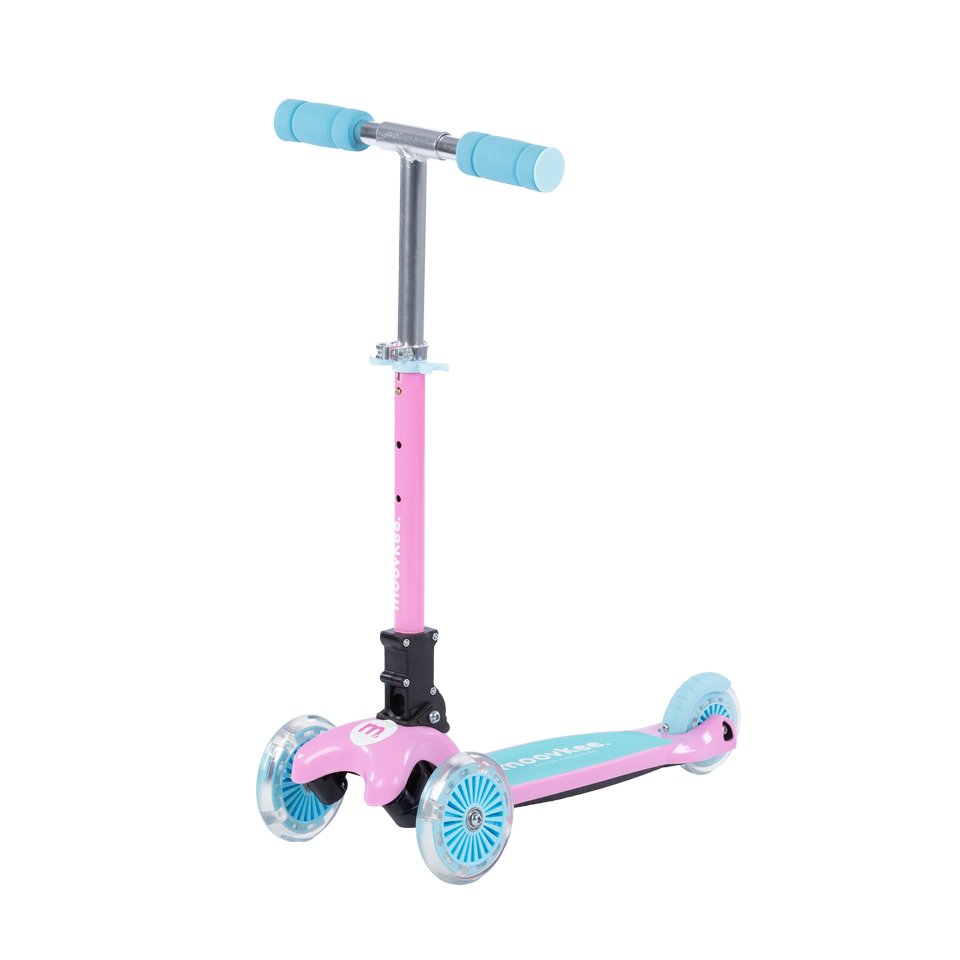 Hulajnoga balansowa MILO z LED - BABY BLUE & SWEET PINK