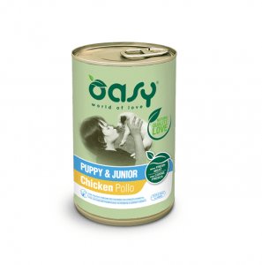 Oasy Lifestage Puppy&Junior Chicken 400G