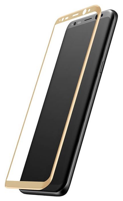 Samsung Baseus BASEUS SZKŁO HARTOWANE 3D SGSAS8P-3D0V GALAXY S8 PLUS ZŁOTE