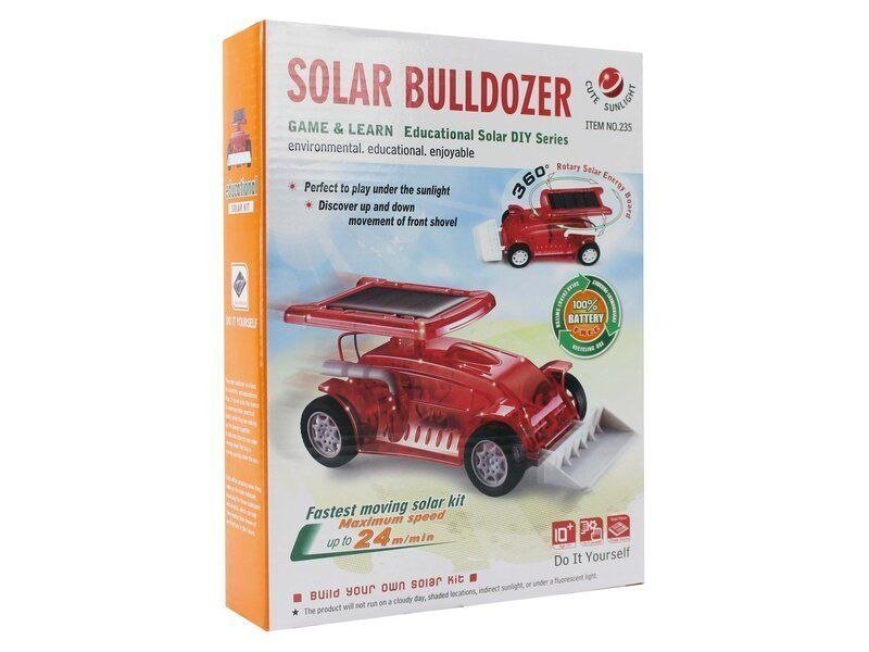 ﻿Zabawka Solarna Buldożer zestaw do złożenia