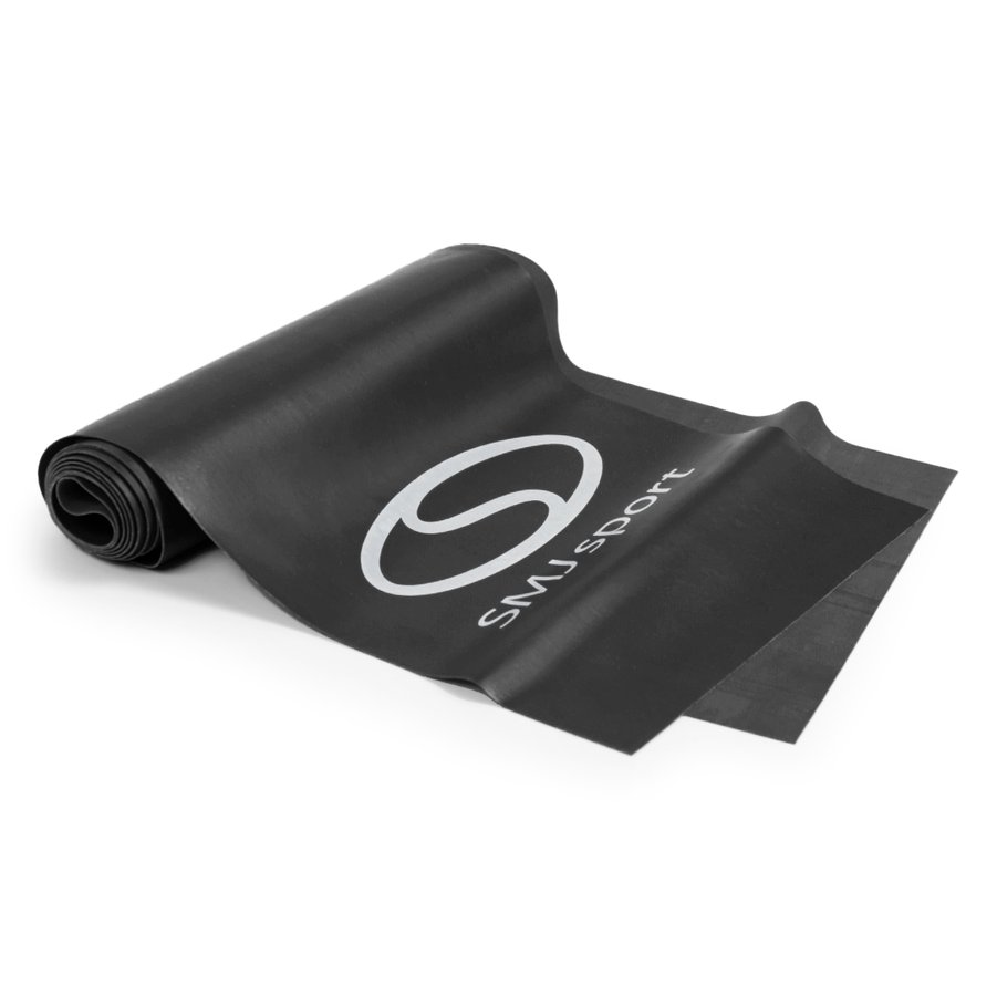 Taśma guma oporowa fitness HEAVY czarna 0.6 mm / SMJ sport EX060