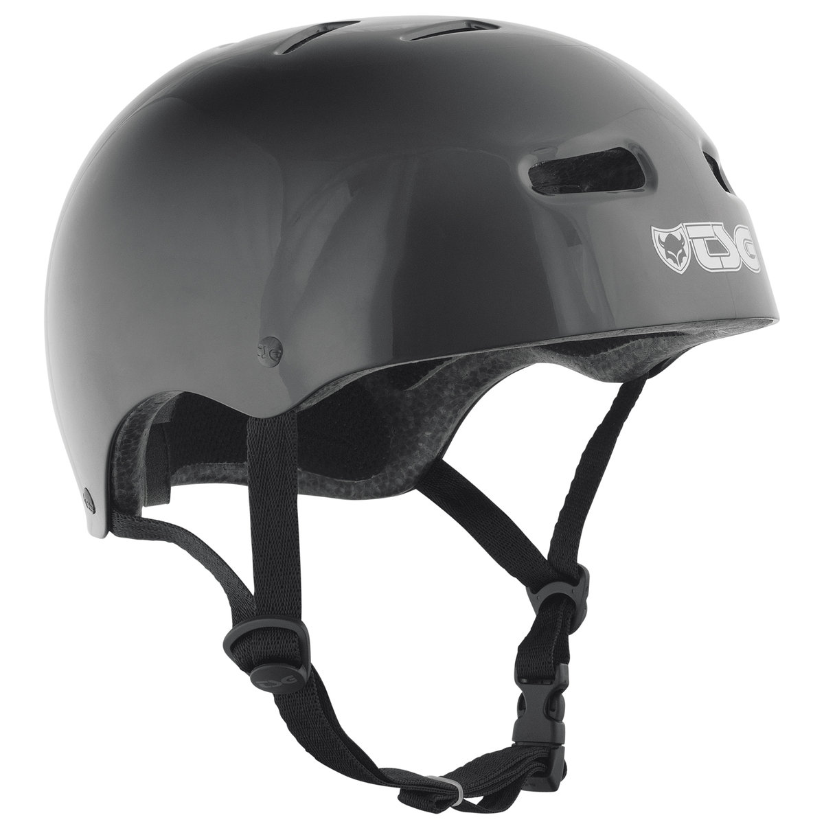 TSG Helm Skate BMX kask rowerowy/deskorolkowy, czarny, L/XL 750099_Injected-Black_L/XL