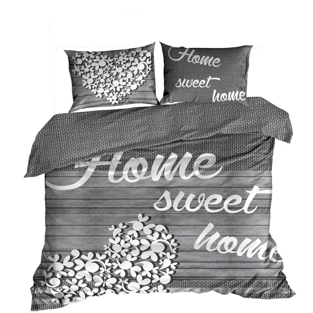 Pościel 3D Bawełna Satyna 200X220Cmhome Sweet Home...