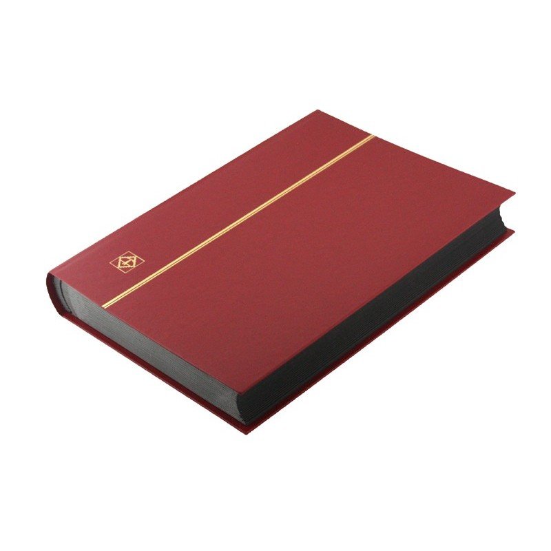 Klaser Na Znaczki 64 Strony Leuchtturm, Kolor Czerwony