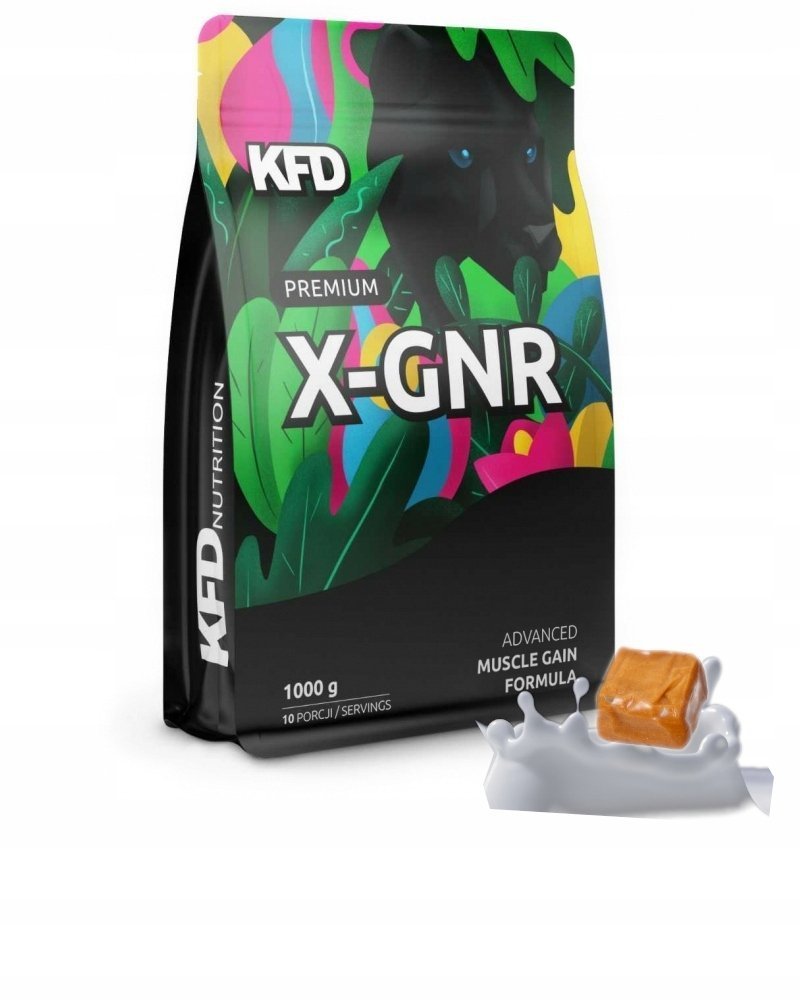 X-Gainer Kfd   1000G Karmelowo-Mleczny