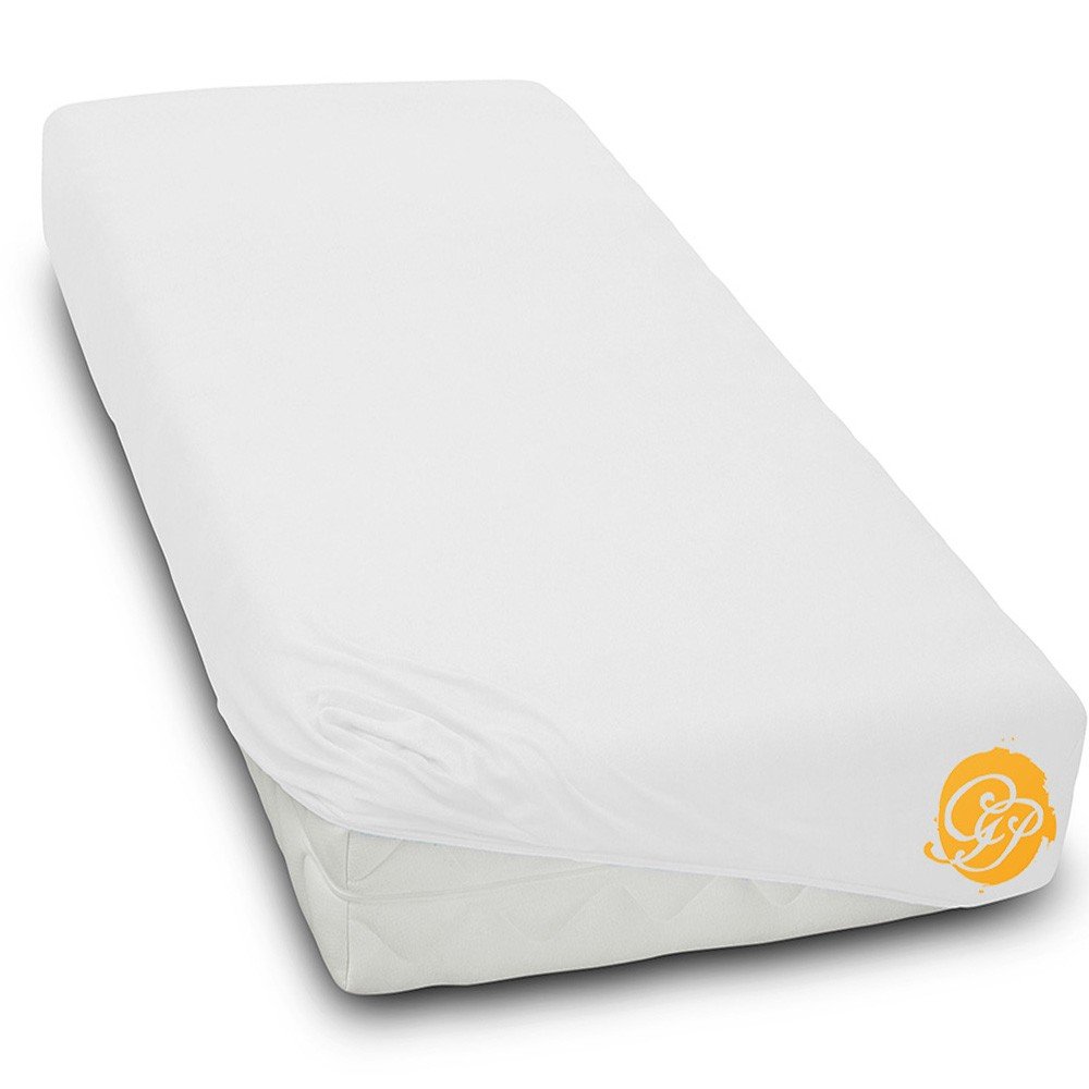 Prześcieradło Bawełniane Jersey 90X200Cm Biały
