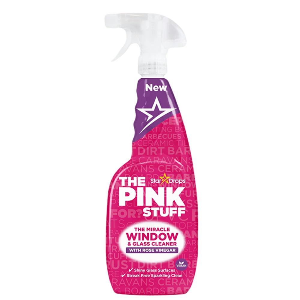 Stardrops Spray do czyszczenia szyb The Pink Stuff Glass Rose 750 ml