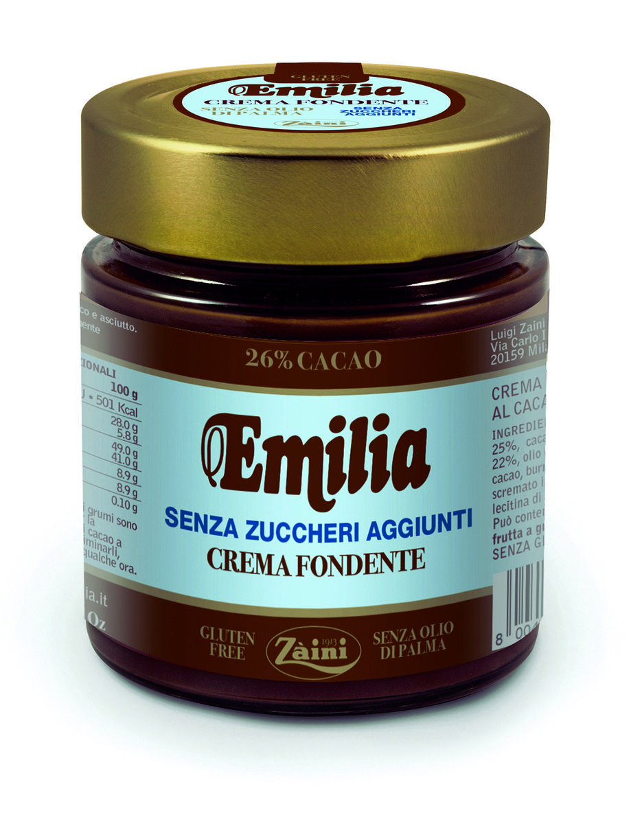 Czekoladowo-Orzechowy Krem Bez Cukru 200G Emilia
