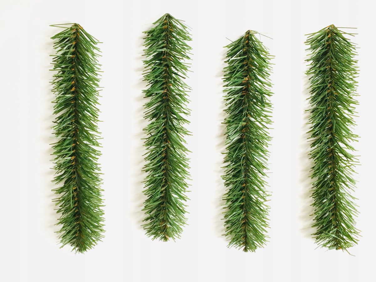 Sztuczna Gałązka Na Podkład Stroik 100 Szt X 30 Cm