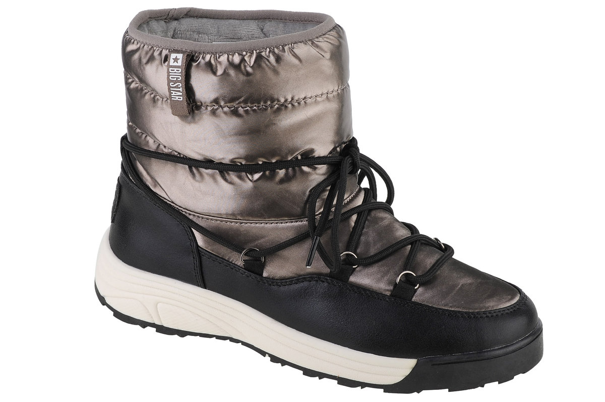 Big Star Snow Boots KK274275, Damskie, śniegowce, Szary