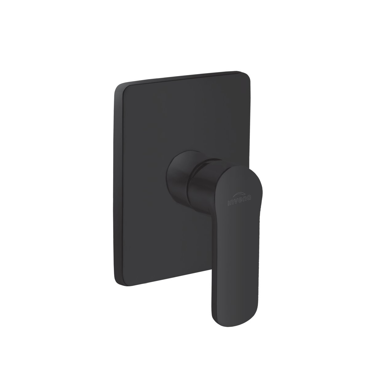 Invena baterie Bateria natryskowa podtynkowa Siros czarna 1-funkcyjna BP-90-4K1 BP-90-4K1