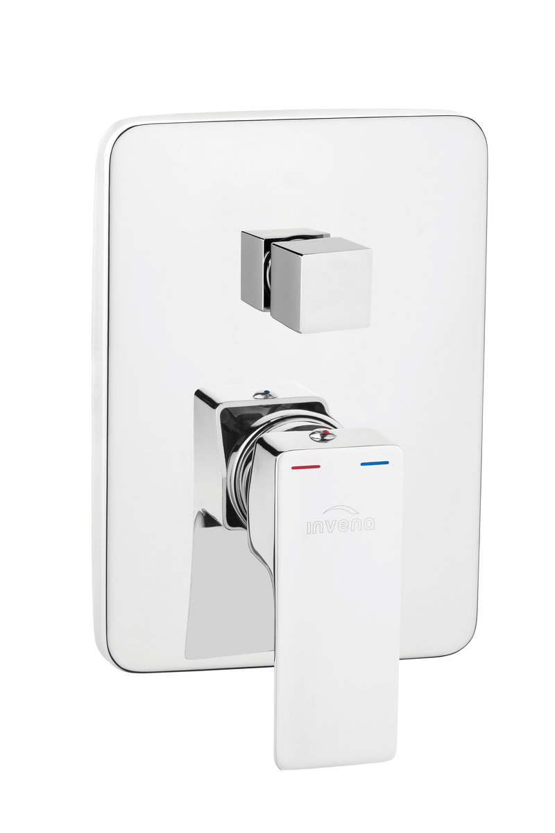 Invena Nyks bateria prysznicowa podtynkowa chrom BP-28-002