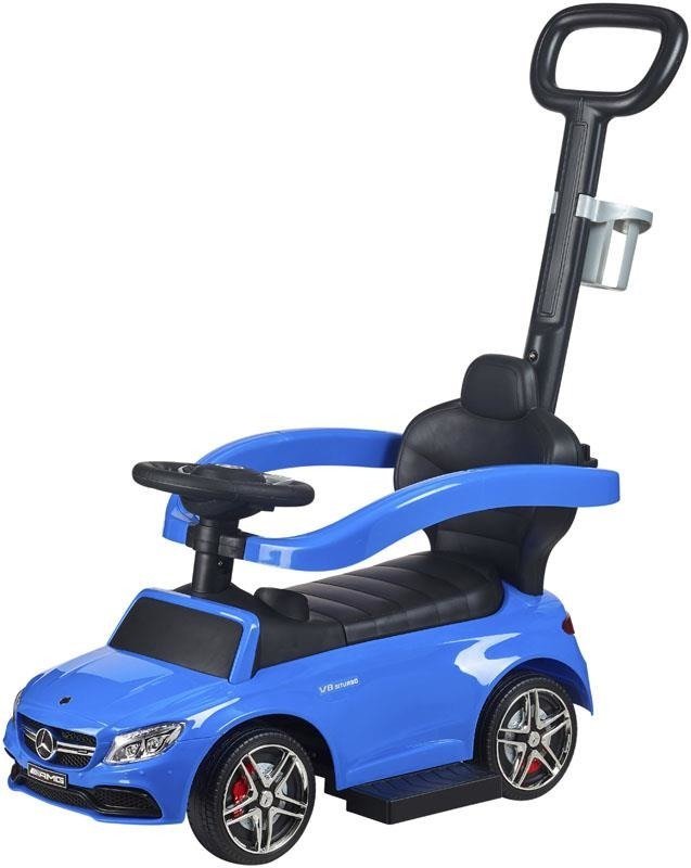 Jeździk Z Prowadnikiem - Mercedes C63 - Niebieski