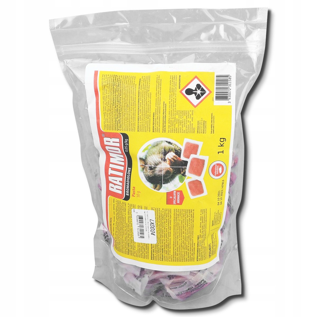 Skuteczna Pasta Ratimor 1Kg Na Szczury I Myszy
