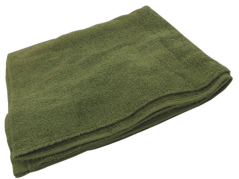 Ręcznik bawełniany MFH Terry OD green - 110 x 50 cm (16035B) 16035B