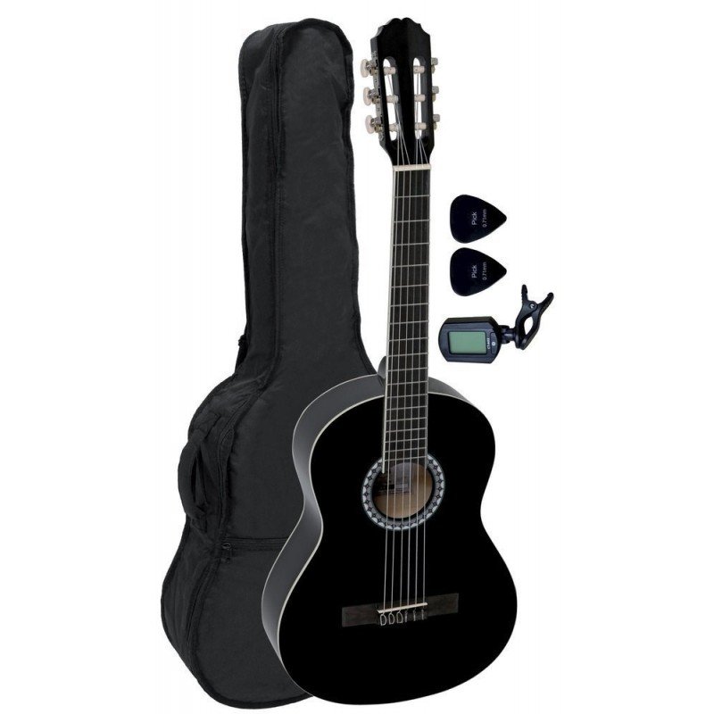 'Gewa Basic Classic 3/4 Blk Set - Zestaw Gitarowy Vgs Ps510.176'