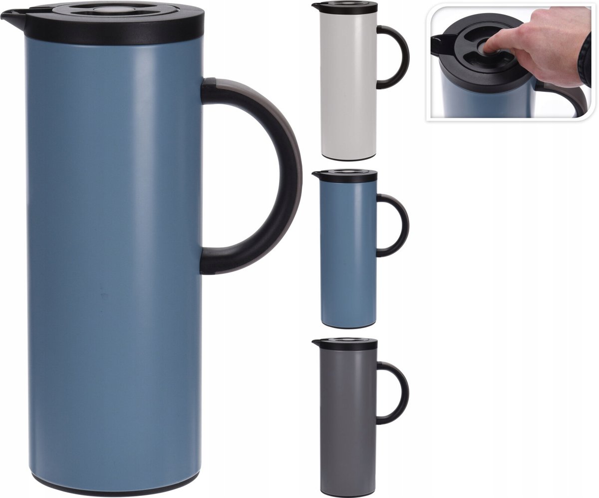 Excellent Houseware EH DZBANEK TERMOS KONFERENCYJNY 1L SZARY STAL NIERDZEWNA YN1700380.SZ