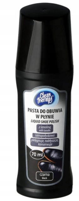 Pasta Do Butów W Płynie 70Ml Czarna