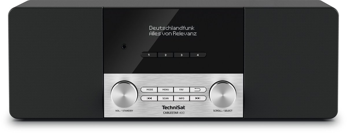 TechniSat 0000/3943 Czarne