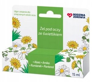 SILESIAN PHARMA SP ZOO Rodzina Zdrowia żel pod oczy ze świetlikiem 15 ml