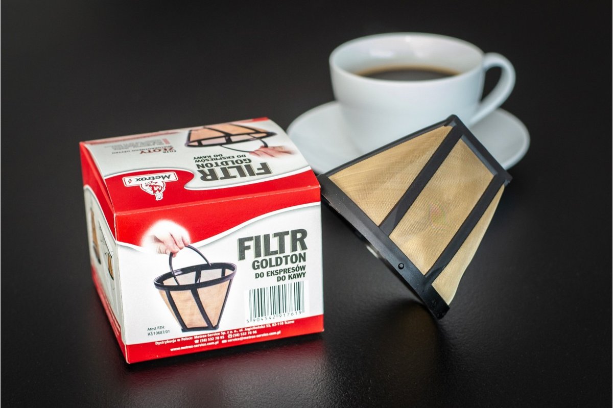 Metrox Wyposażenie Filtr do kawy 1x4 Goldton