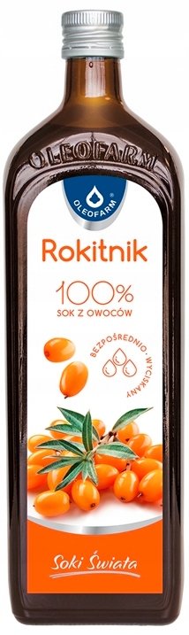 Oleofarm Rokitnik Sok 100% owoc.rokitnika 980ml 32155