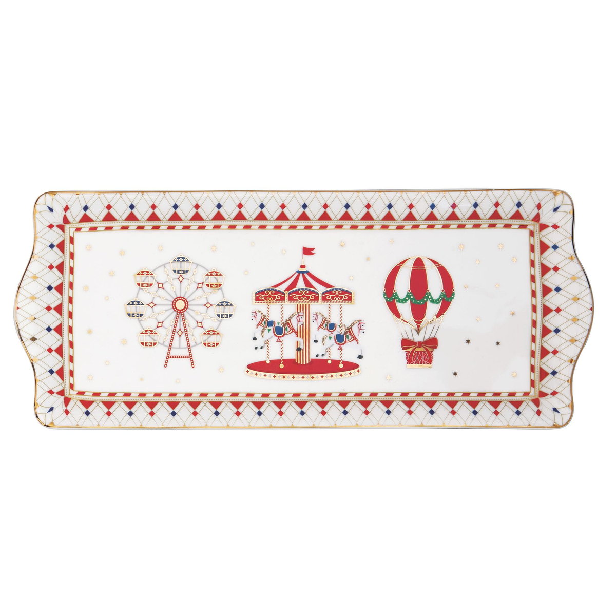 Easy Life/Nuova R2S, Porcelanowa Paterka - Christmas Wonderland