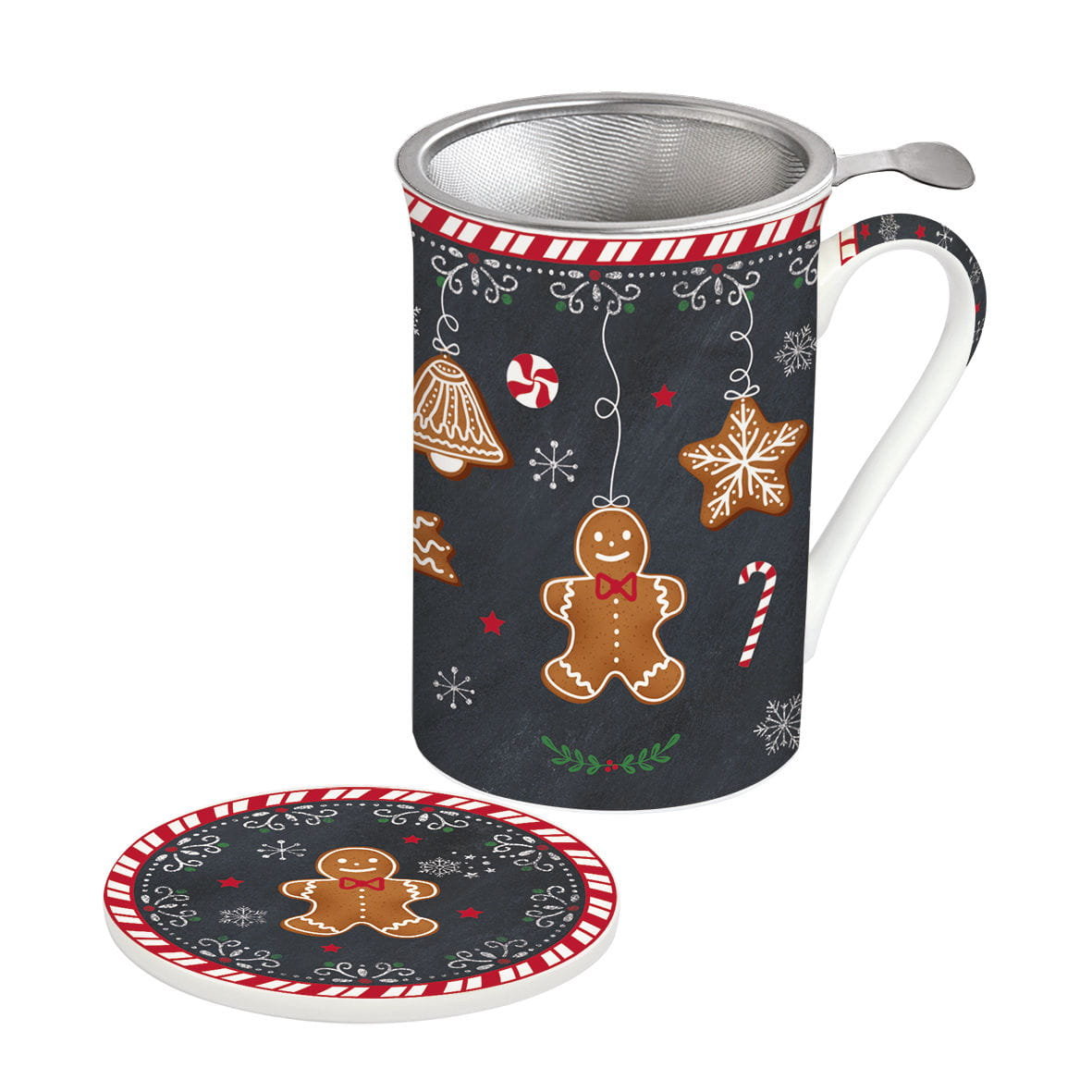 Easy Life/Nuova R2S, Kubek Z Zaparzaczem Gingerbread, Piernik