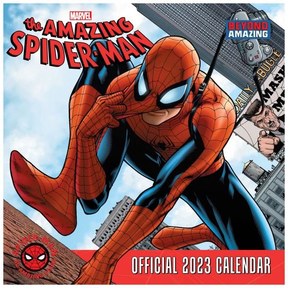 Kalendarz miesięczny, 2023, Ścienny, Spiderman