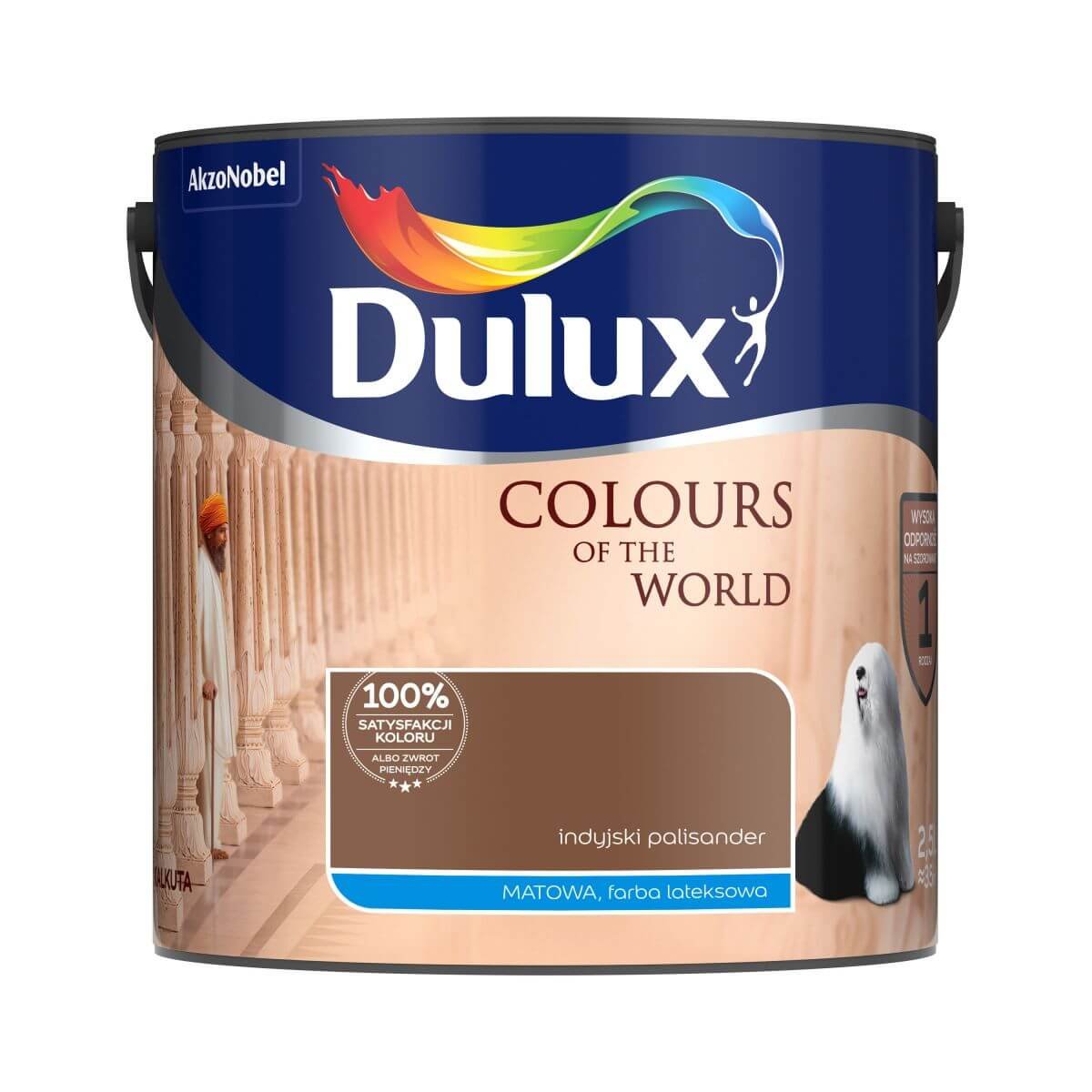 Dulux Farba Dulux Kolory Świata indyjski palisander 2.5l