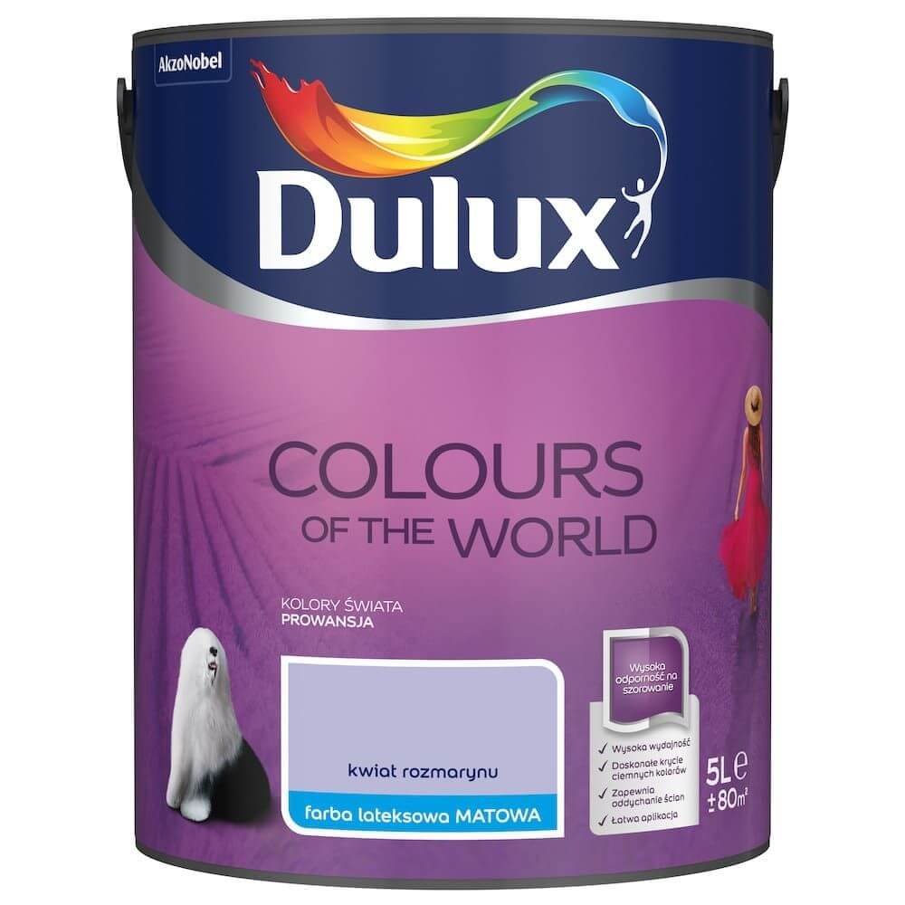 Dulux Kolory świata Kwiat Rozmarynu 5L